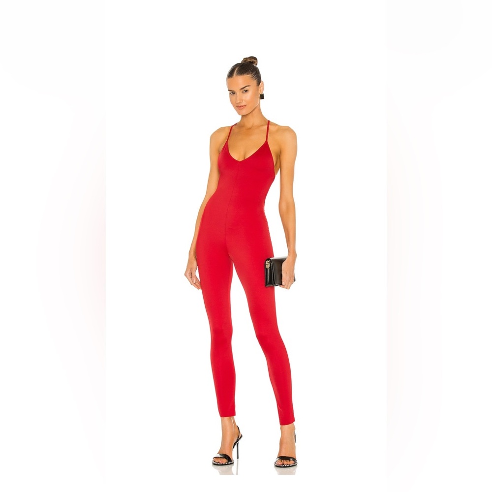 Norma Kamali catsuit